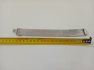 Bracciale Vintage Placcato Oro Maglia Nido d'Ape