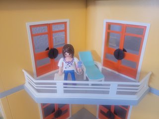 Casa de muñecas moderna de Playmobil