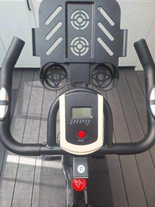 Bicicleta Spinning Estática Negra