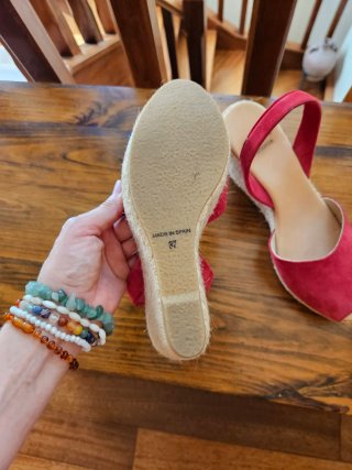Sandalias Ria Menorca Rojas Cuña