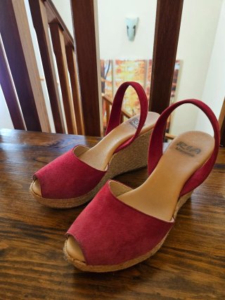 Sandalias Ria Menorca Rojas Cuña