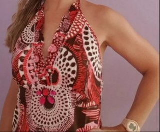 Vestido halter veraniego• Estilo Boho Chic