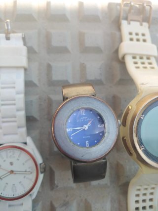 Lote 5 Relojes Mujer Plata y Blanco