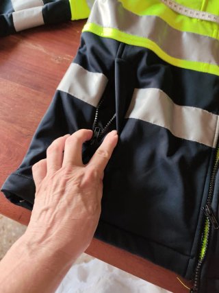 Chaqueta impermeable térmica XL
