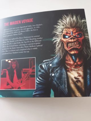 Moneda Iron Maiden Conmemorativa 1975 rf:003
