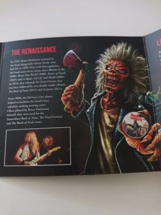 Moneda Iron Maiden Conmemorativa 1975 rf:003