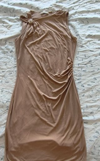 Vestido Guess Beige
