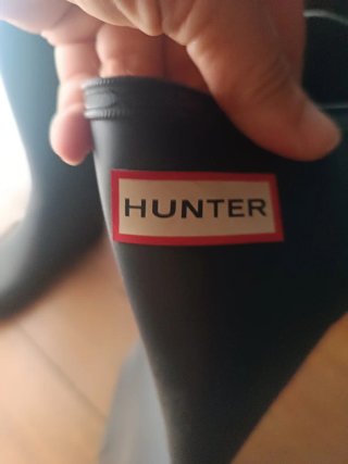 Botas de agua Hunter azul marino