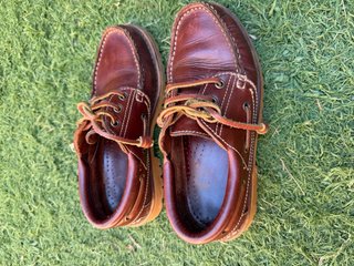 Nauticos de piel marrones