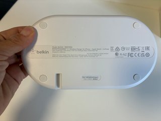 Cargador Belkin BoostCharge Pro 3 en 1 Blanco