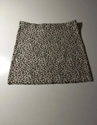 Saia Shein Estampada Animal Print