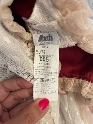Vestido niña fiesta marca MARLA 5 años