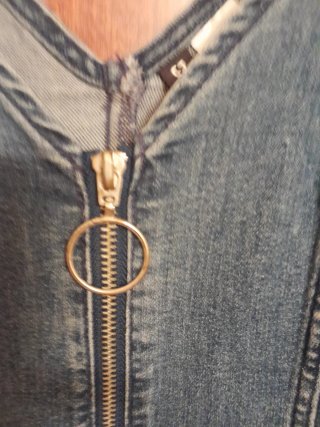 Vestido vaquero cremallera H&M Talla M