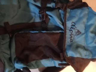 Mochila Alpina 50 Litros Azul y Negra