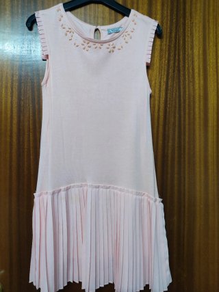 Conjunto Vestido y Chaqueta Niña Mayoral Salmón