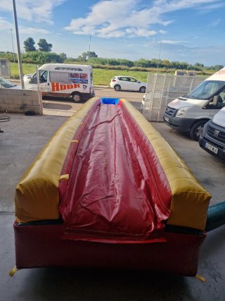 Deslizador acuático inflable