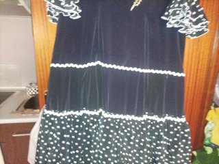 Traje de flamenca negro