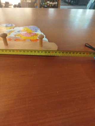 Appendiabiti legno con paperelle