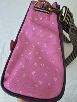 Bolso Gorjuss con estampado de muñeca
