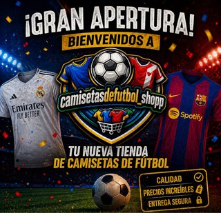 Camisetas de fútbol - Gran Apertura