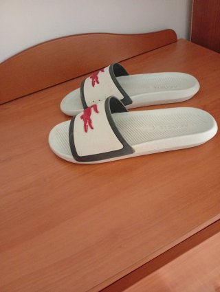 Ciabatte Lacoste Uomo Bianche