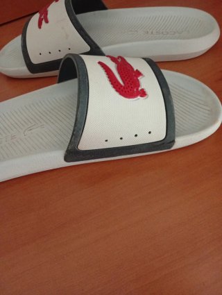 Ciabatte Lacoste Uomo Bianche