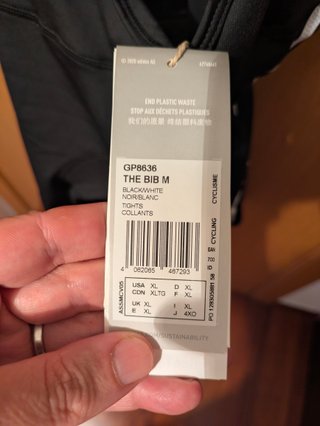 NUEVO Culote ADIDAS talla XL.