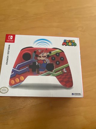 Mando Switch Super Mario Hori Inalámbrico
