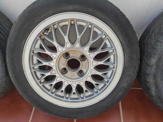 Llantas BBS 4 x 100 orginales volswagen 443 15 pul