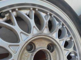 Llantas BBS 4 x 100 orginales volswagen 443 15 pul