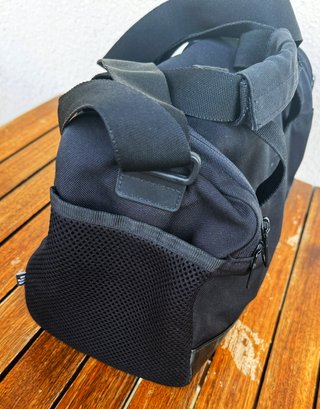 Saco/Mochila Adidas Preto e Branco