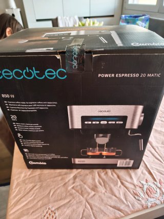 Cafetera Cecotec Power Espresso 20 Matic