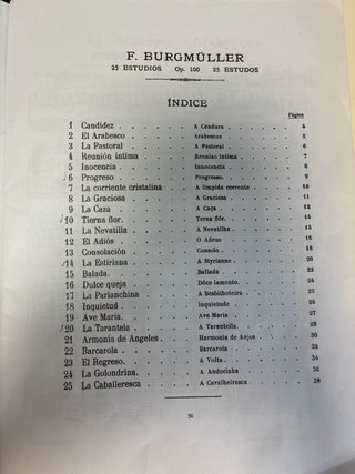 25 Estudios fáciles, op. 100 (Spanish Edition)