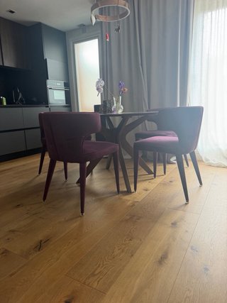 4 Sillas Comedor Diseño AM.PM Terciopelo