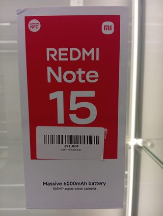 Redmi Note 15 Verde256GB / 8GB RAM