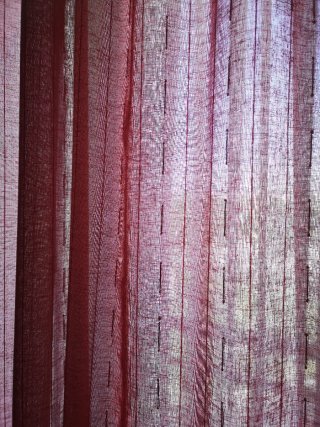 Urge! Cortinas de dos hojas color terracotta