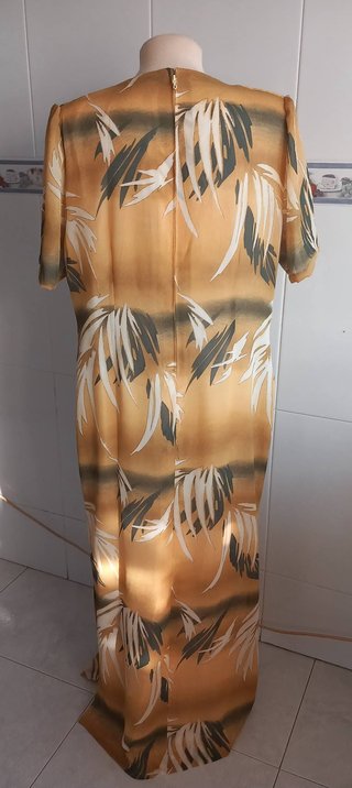 Vestido largo hecho a mano T. 42/44