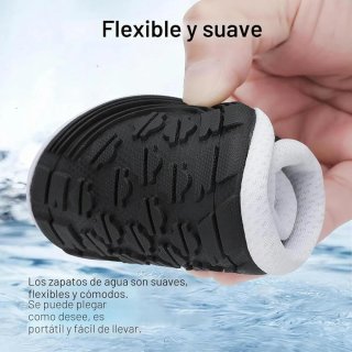 Zapatillas de agua blancas y negras varías tallas