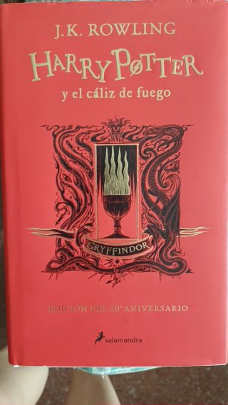 Harry Potter y el cáliz de fuego (20 Aniv. Gryf...