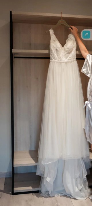 Vestido de Novia Rosa Clara Colección Aire