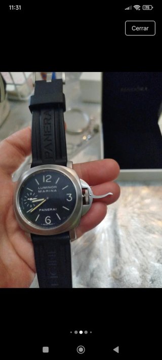Reloj Panerai Luminor Marina Negro