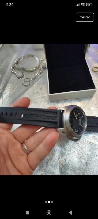 Reloj Panerai Luminor Marina Negro