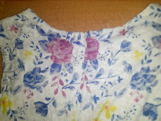 Vestido floral encaje verano