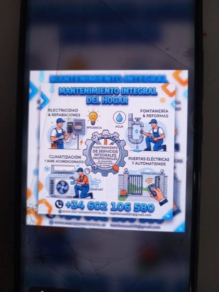 Servicios de Mantenimiento Integral del Hogar