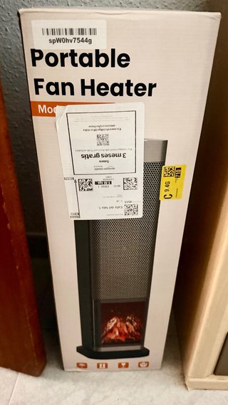 Calefactor Portátil Fan Heater