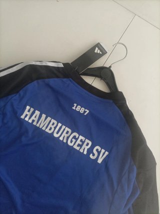 Camiseta Adidas Fútbol Azul y Negra