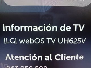 TV 55" LG UH625V webOS
