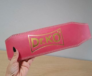 Cinturón lumbar fuerza fucsia talla M Dr.Ko