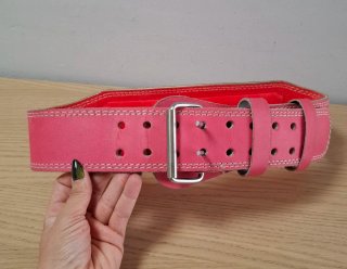 Cinturón lumbar fuerza fucsia talla M Dr.Ko