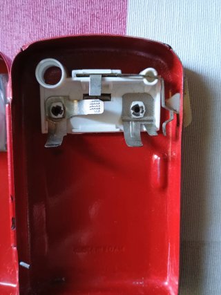 Linterna antigua CEGASA Petaca Roja
